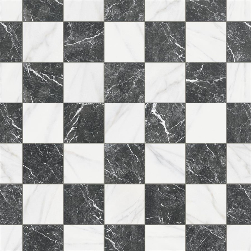 Merzoni Checker Ruzzini Porcelain Tile - Matte - 13" X 13"