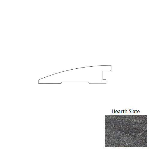 Serenity Hearth Slate Cork 78" Flush Reducer