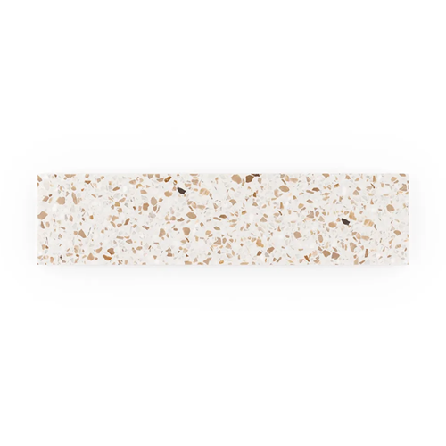 Modern Mixer Bourbon Terrazzo Tile - Semi Polished