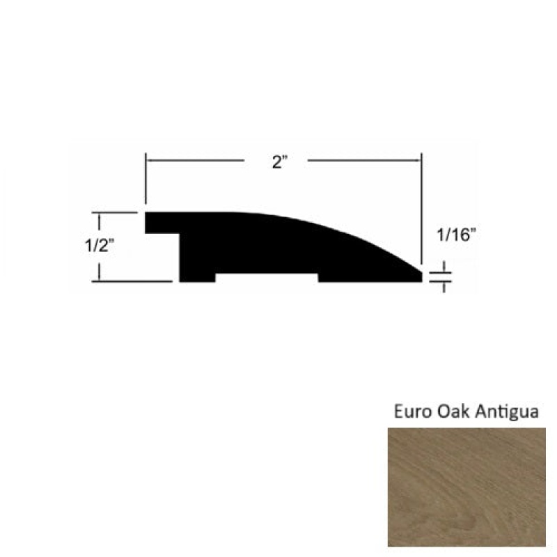 Islands Euro Oak Antigua 2" x 78" Reducer