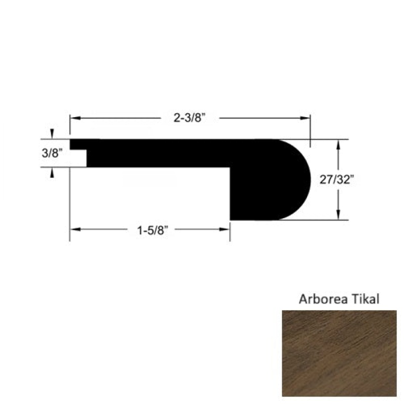 Castillo Arborea Tikal Round Stair Nose