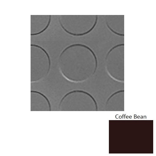 Flextones Coffee Bean Rlt Radial Low Profile Rubber Distinct Designs Tile - Textured - 18" X 18"