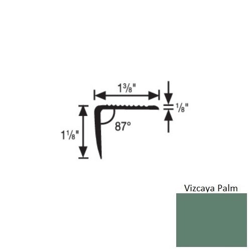 Vizcaya Palm Vinyl Stair Nosing
