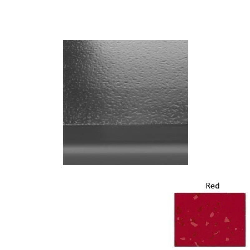 Symmetry 95 Red Rubber Stair Tread with Dupont Kevlar