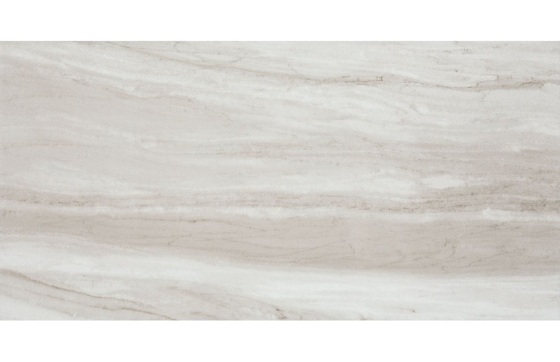 Core Fundamentals Platinum Calacatta Sky Ceramic Tile - Glossy - 6" X 18"