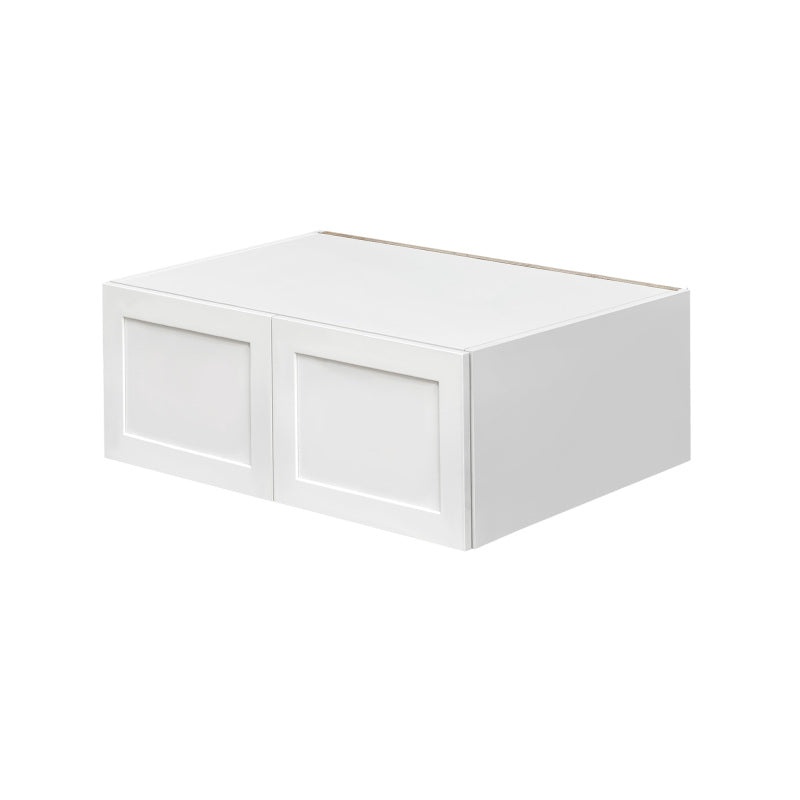 Mallorca White Shaker Wood Kitchen Wall Bridge Cabinet
