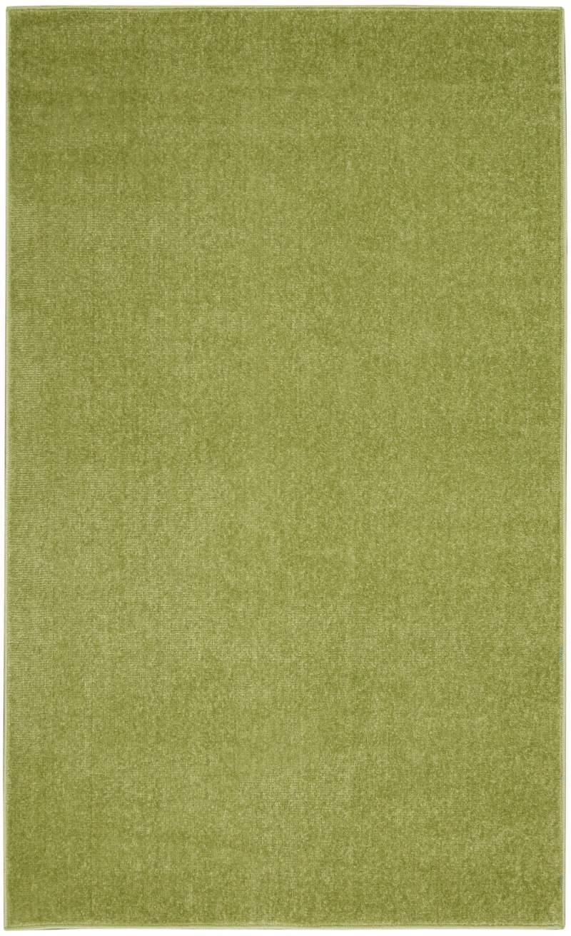 Green Polypropylene Outdoor Area Rug 3 ft x 5 ft
