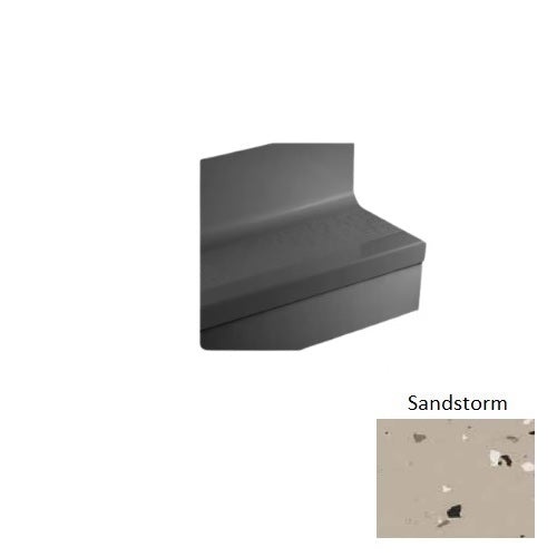 Johnsonite Sandstorm Cubis Rubber Stair Tread