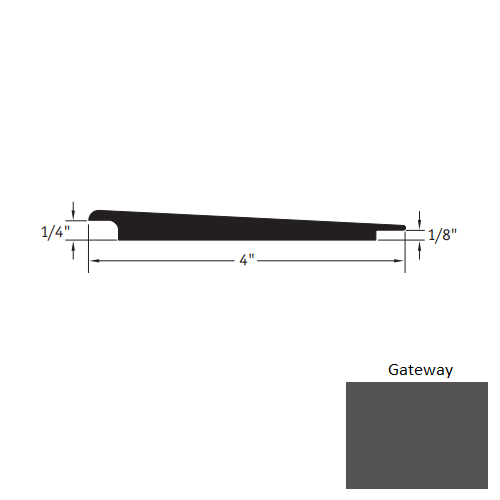 Vinyl Moulding Trim for Wheeled Traffic