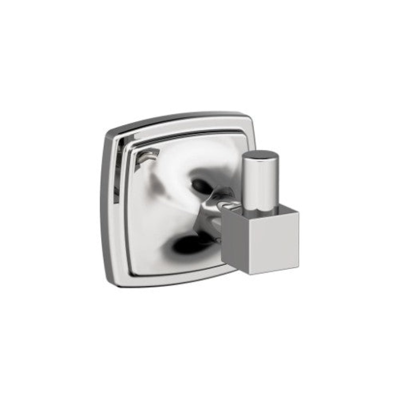 Stature Zinc Single Prong Robe Hook - Chrome