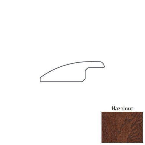 Hazelnut Hardwood Moulding / Trim - 2" X 78" Overlap Reducer - Scufresist Platinum
