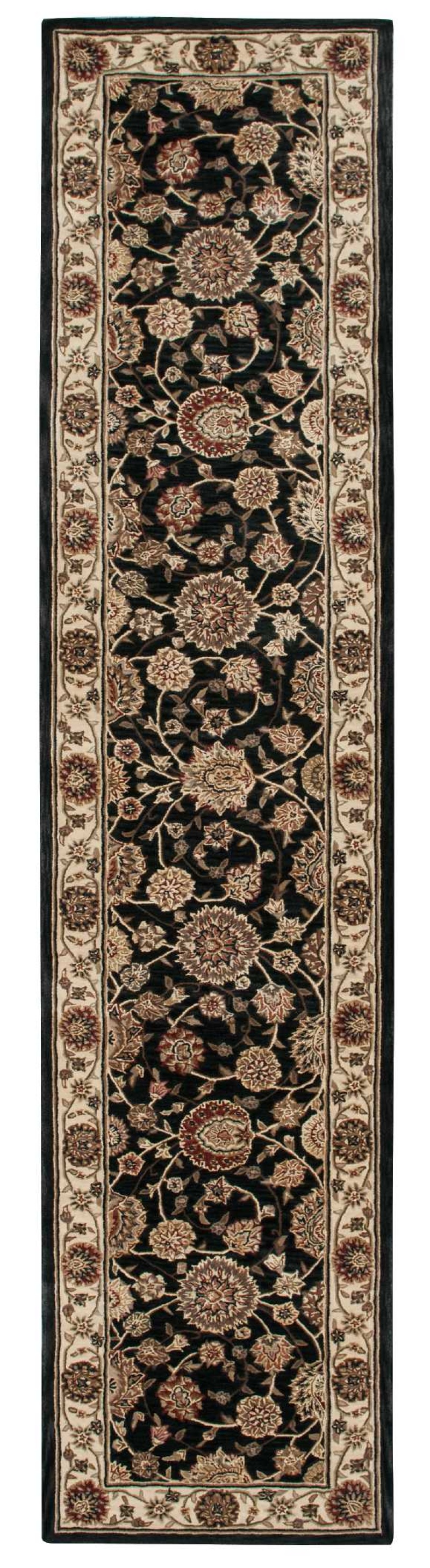Nourison 2000 Midnight Wool Blend Traditional Area Rug - 12 Ft Runner