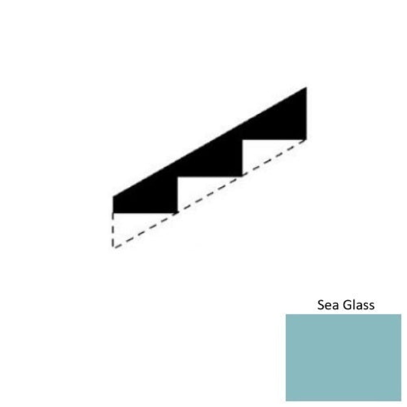 Solid Sea Glass Rubber Stringers - Smooth
