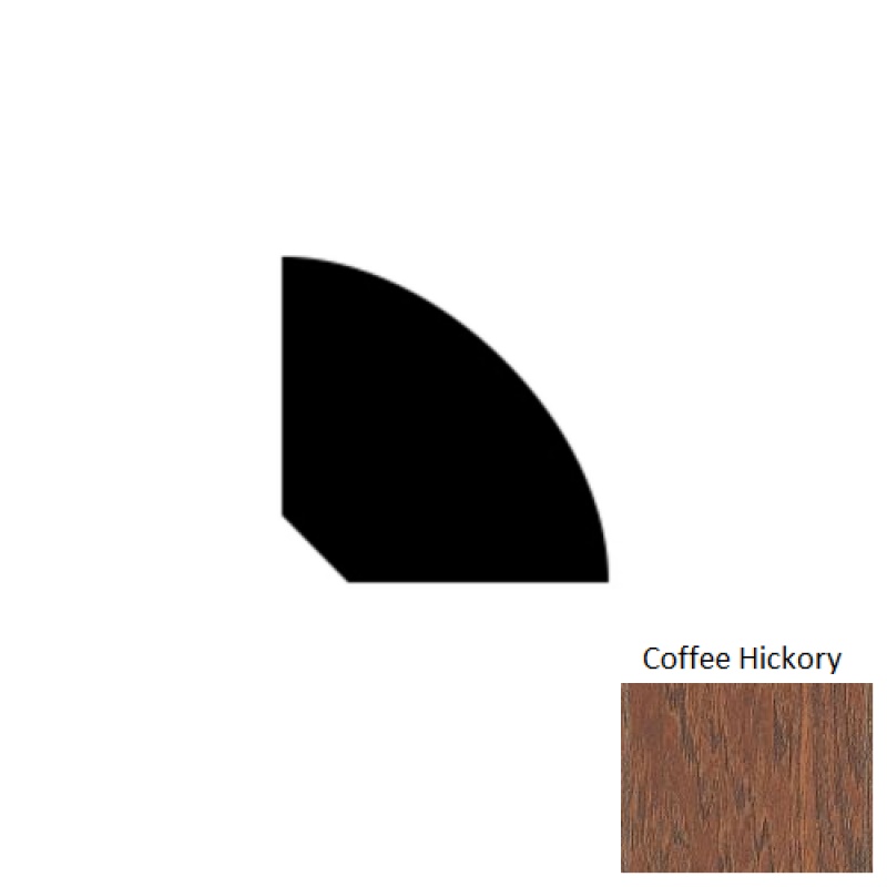 Indian Peak Hickory Coffee Quarter Round Trim