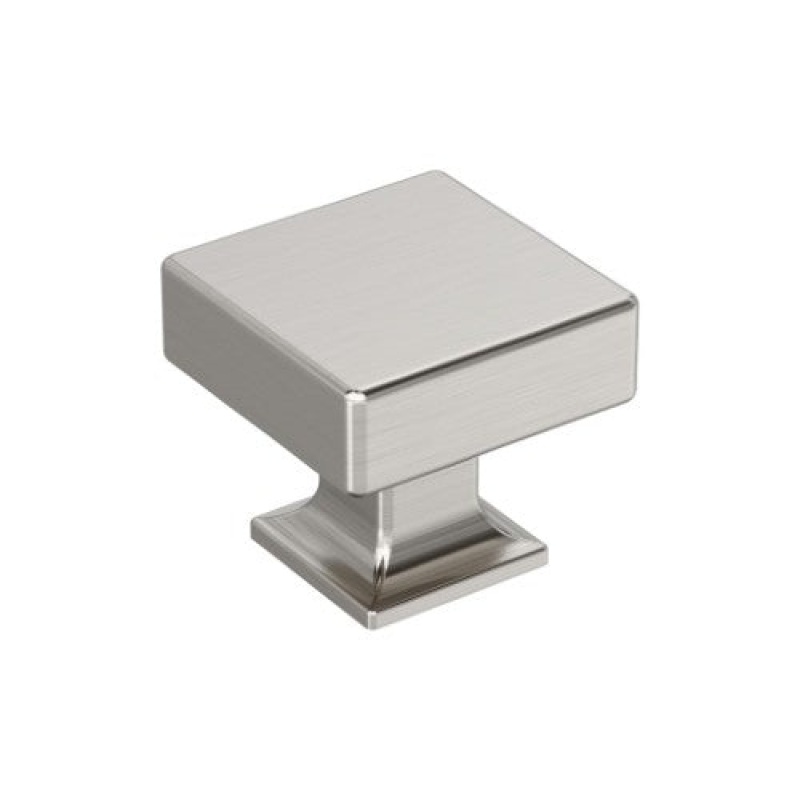 Lintel Zinc Cabinet Knob - Satin Nickel - 1 1/4" (32 Mm)