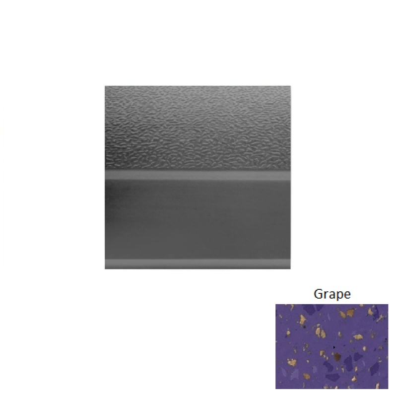Renew 93 Grape Rubber (Sq) Stair Tread - Textured