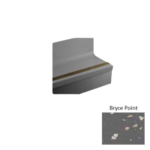Johnsonite Bryce Point Hammered Rubber Stair Tread