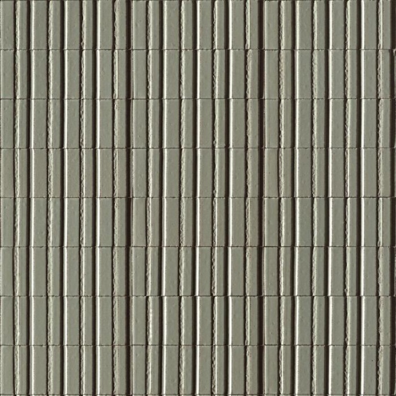 Glace Raye 3D Muschio Porcelain Tile - Glossy - 3" X 8"