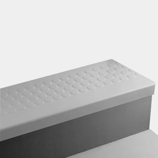Johnsonite Platinum Raised Round Rubber Stair Tread
