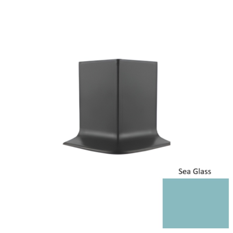 Pinnacle Sea Glass Rubber Long Toe Outside Corner - 4"