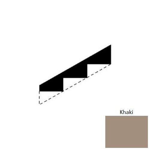 Khaki Vinyl Stringers 10" x 50 Ft