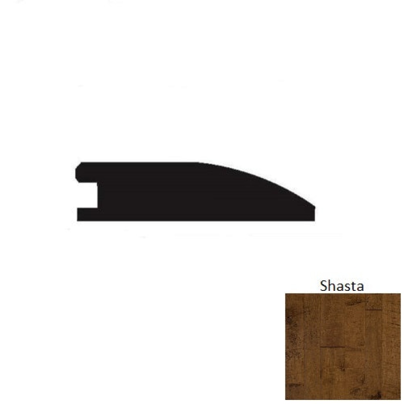Timeless Collection Shasta Hardwood Moulding / Trim - 2" X 90" Reducer - Hand Scraped