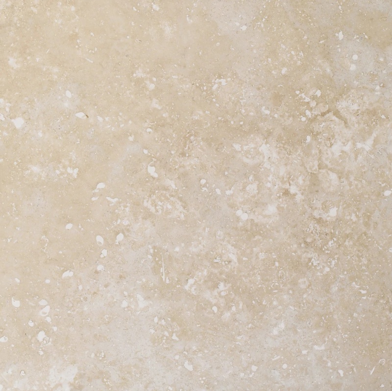 Antalya Travertine Tile - Filled & Honed - 18" x 18"