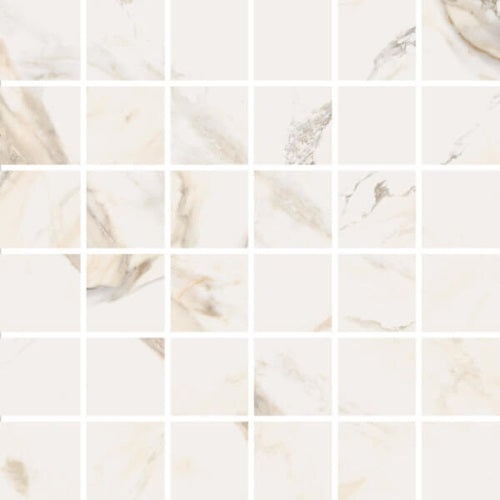 Dorian Gold Porcelain Mosaic - 2" X 2"