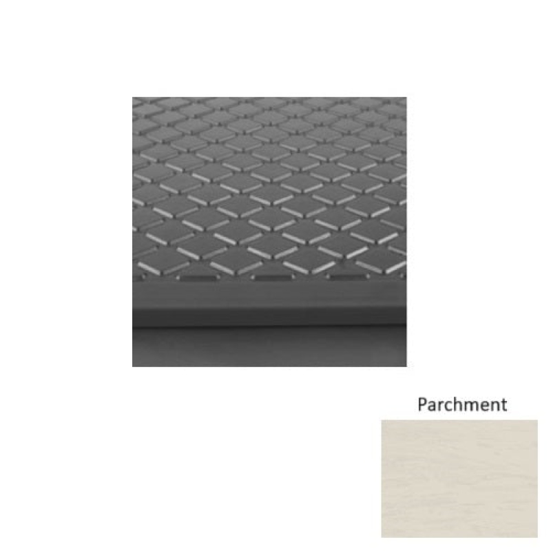 Marbleized 30 Parchment Diamond Rubber Stair Tread - Textured