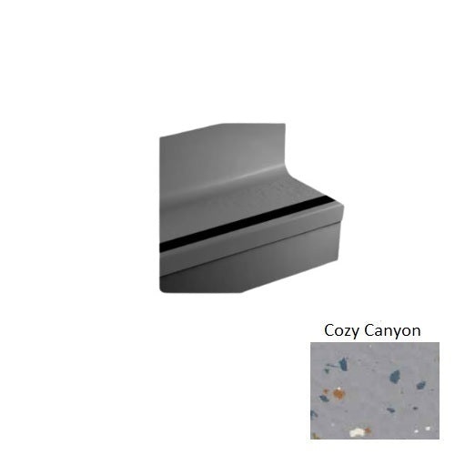 Johnsonite Cozy Canyon Cubis Rubber Stair Tread