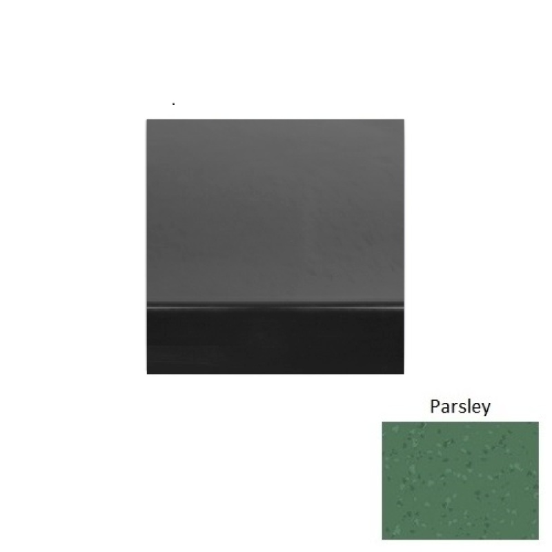Symmetry 71 Parsley Light Duty Rubber (Rd) Stair Tread - Smooth
