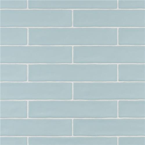 Chester Acqua Ceramic Tile - Glossy