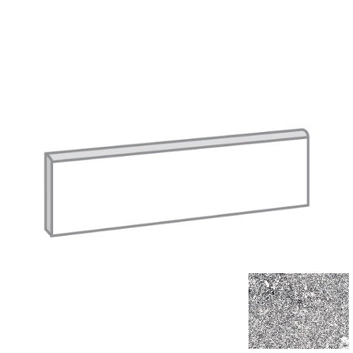 Blue Emotion Gray Porcelain Floor & Wall Trim Bullnose