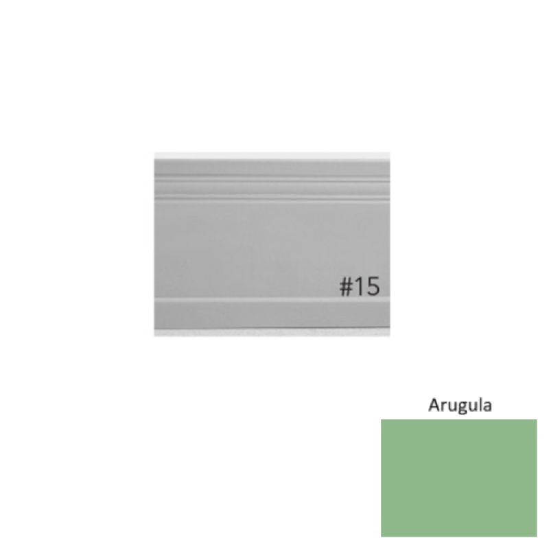 Pinnacle Plus #15 Impluse Arugula Rubber Coil Wall Base - 5 1/4" X 60 Ft