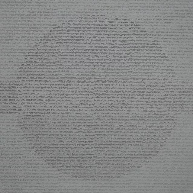 Johnsonite Cool Metal Round A Bout Circulinity Rubber Tile - Textured - 24" x 24"