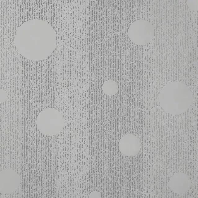 Johnsonite Vapor Grey Effervescent Circulinity Rubber Tile - Textured - 24" X 24"