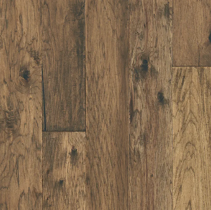 Mountain View Xl Bark Engineered Hardwood Flooring - Wire Brushed - 6.57" X Random Lengths