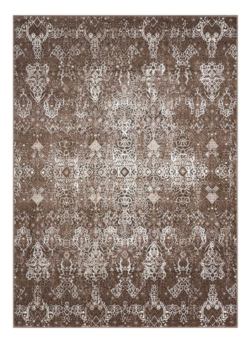 Karma Mocha Transitional Area Rug, 8 ft x 11 ft