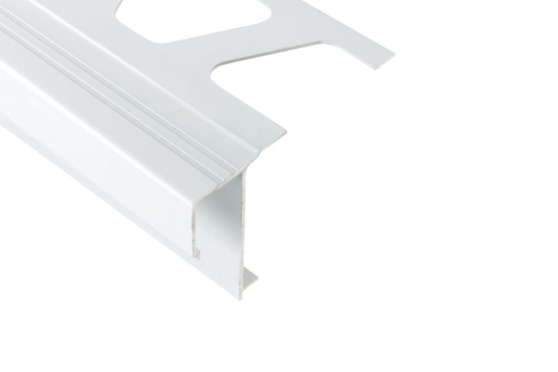 Bara Rak Bright White Tile Edging Trim