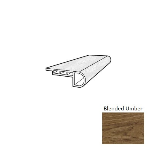 Coretec Plus HD Blended Umber 94" Flush Stair Nose