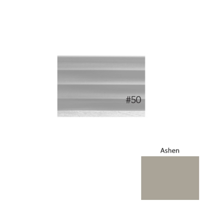 Pinnacle Plus #50 Impressions Ashen Rubber Coil Wall Base - 4" X 60 Ft