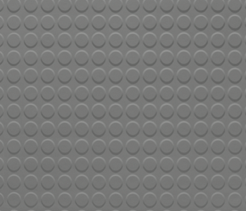Johnsonite Charcoal Raised Round Solid Color Rubber Tile