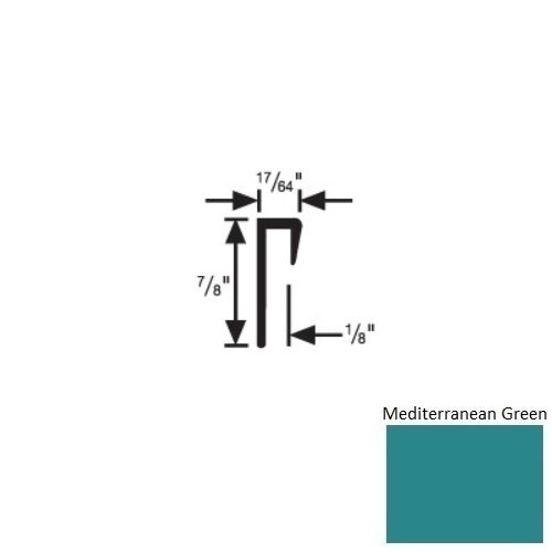 Flextones Mediterranean Green Vinyl Cove Cap
