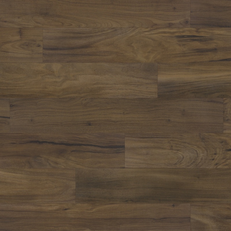Opus Natural Walnut Glue Down Luxury Vinyl Tile - Polyurethane - 6" X 36"
