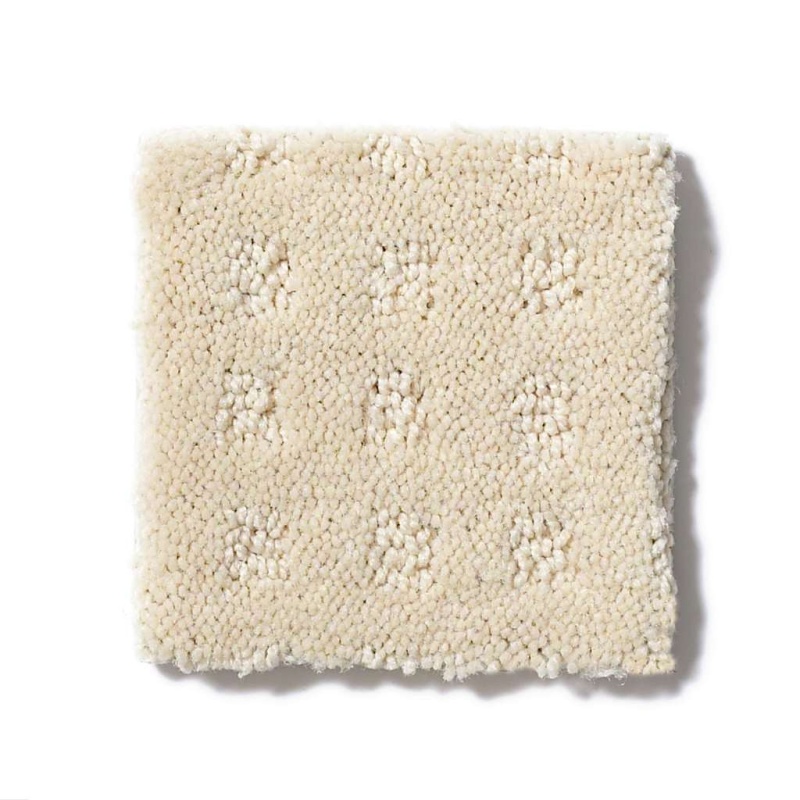 Nottingham Airy White Nylon Carpet - Pattern