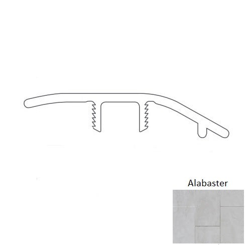 Adura Flex Vienna Alabaster 94" Reducer Trim