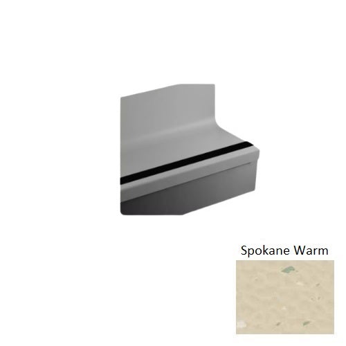 Johnsonite Spokane Warm Hammered Rubber Moulding / Trim