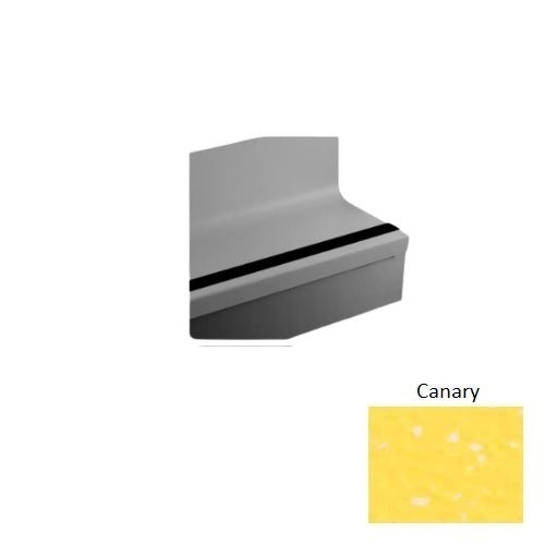 Johnsonite Canary Hammered Rubber Stair Tread