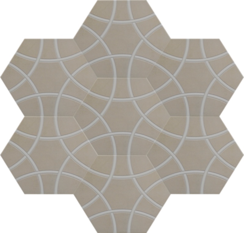 Lancaster Sand Porcelain Tile - Matte - 11" X 13"