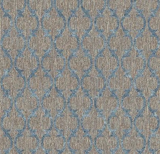 Flotex Harmony Paso Coastal Sapphire Nylon Carpet Tile